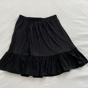 Zara black high wasted skirt